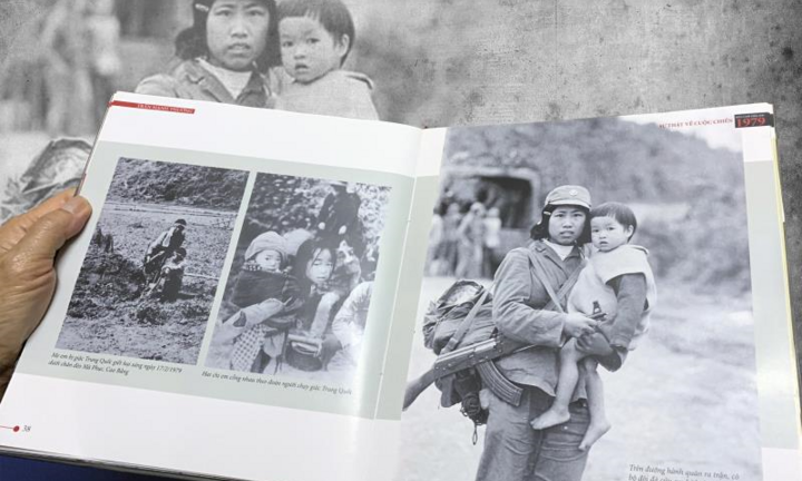 Video: Nữ quân nhân trong bức ảnh 'Cô bộ đội bế bé gái' kể giây phút gặp gỡ định mệnh